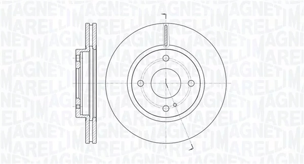 фото №3, Magneti marelli диск тормоза перед ford fiesta vi mbd0108 mma