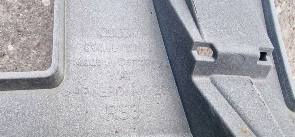 фото №15, Audi rs3 8v sportback бампер задняя