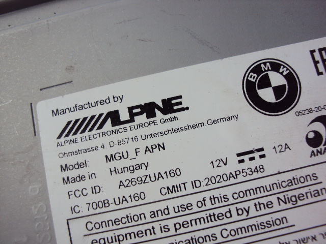 фото №6, Радіо навігація bmw serii 1 f40 19-