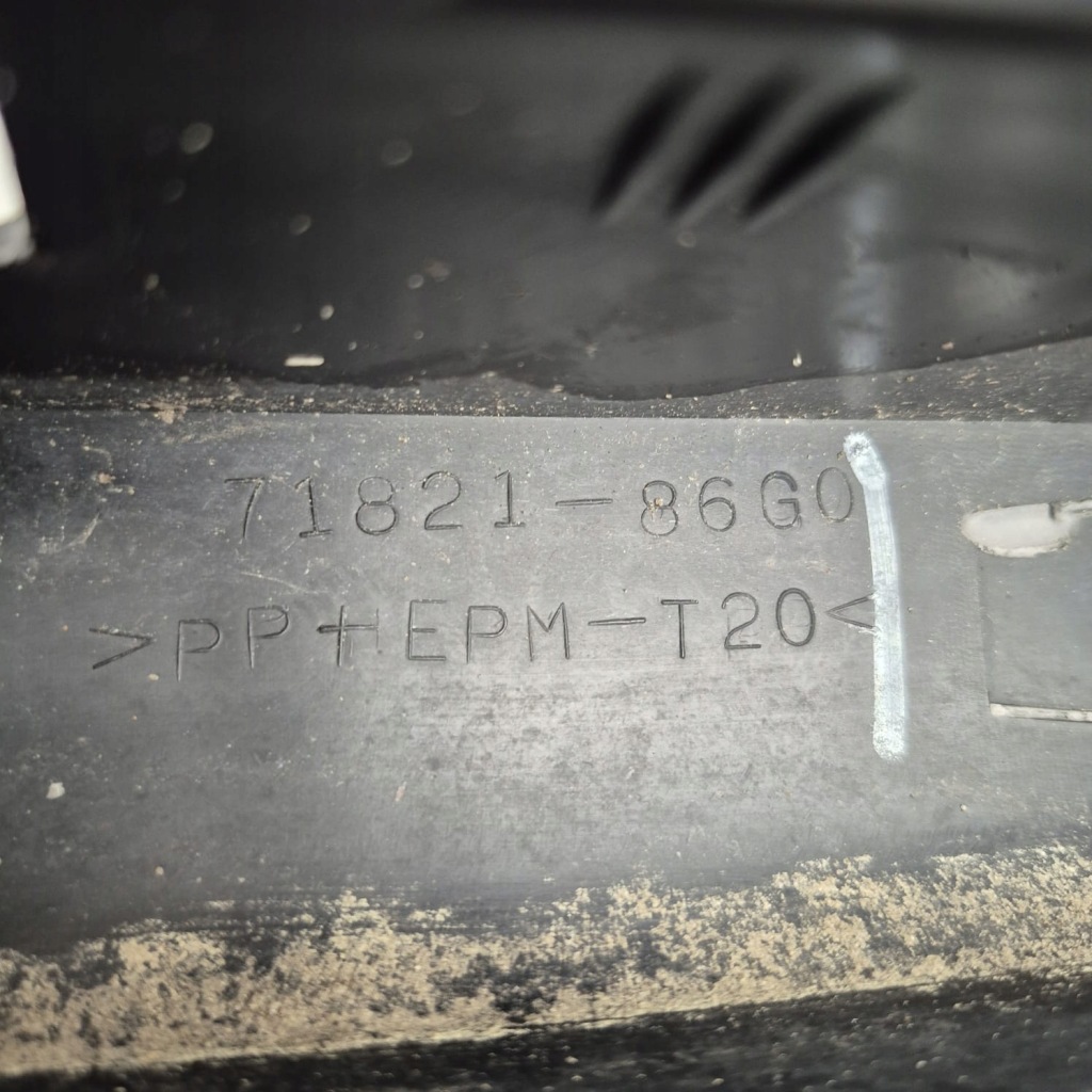 фото №13, Suzuki ignis ii 2 03-10 спойлер накладка бампера задняя заднего 71821-86g0