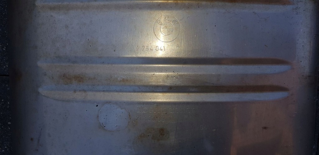 Купить Bmw 5 e60 e61 525d 2.5 3.0 d 530d гаситель выхлоп конечный 7794041 2130309