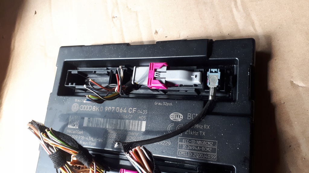 фото №5, S4 b8 a4 модуль блок управления bcm комфорта 8k0907064cf