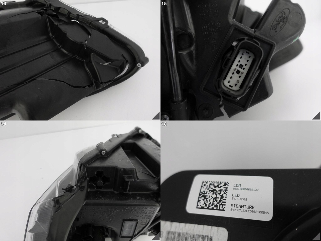 Ford mustang vi 6 рестайлінг  17- full led фара правий європа Доставка