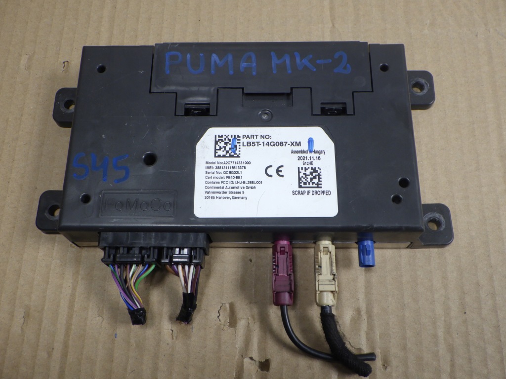 фото №1, Ford puma ii mk2 модуль bluetooth lb5t-14g087xm
