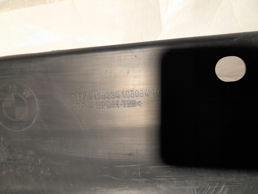 Bmw x6 e71 молдинг накладка порог правая 7176234 Недорого