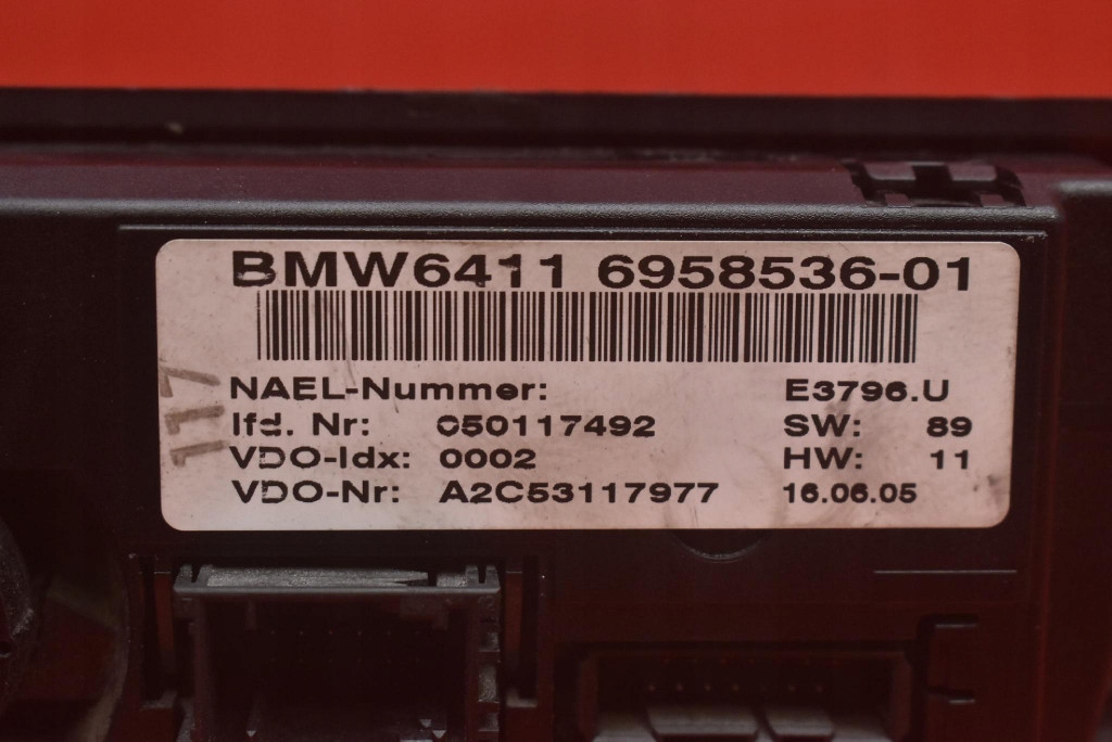 Панель управление обдув кондиционер 6958536 bmw e90 e91 04-10 в Украине