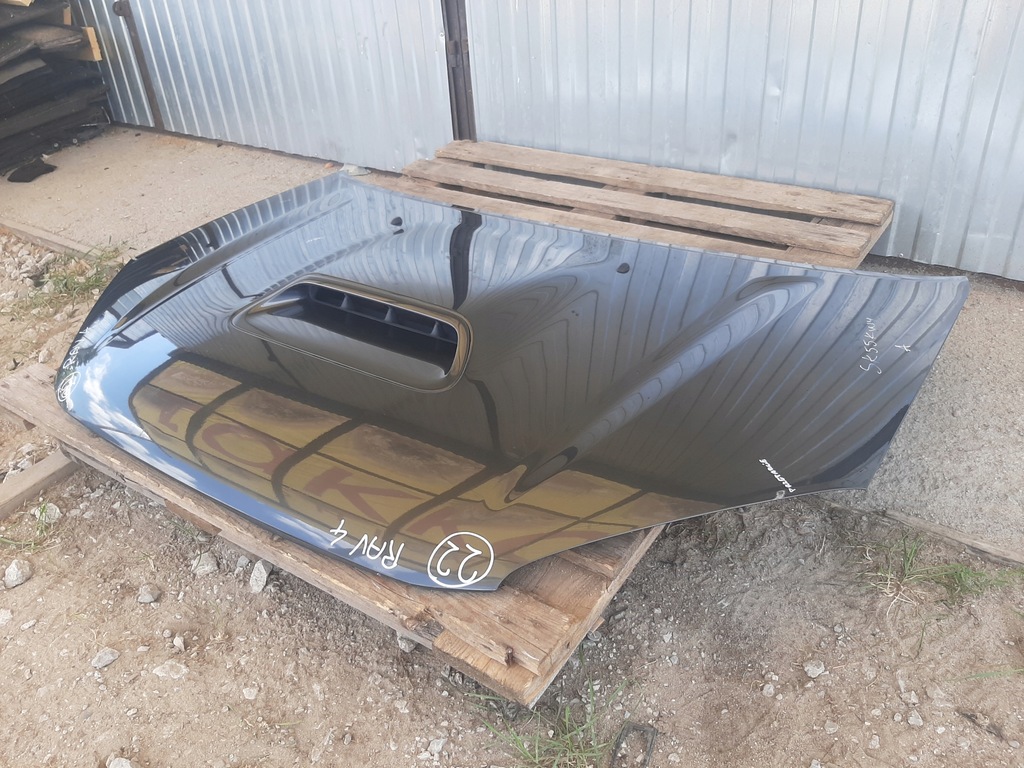 фото №9, Капот toyota rav4 ii lift lata 2003-2005 цвет 1e0 оригинал лак