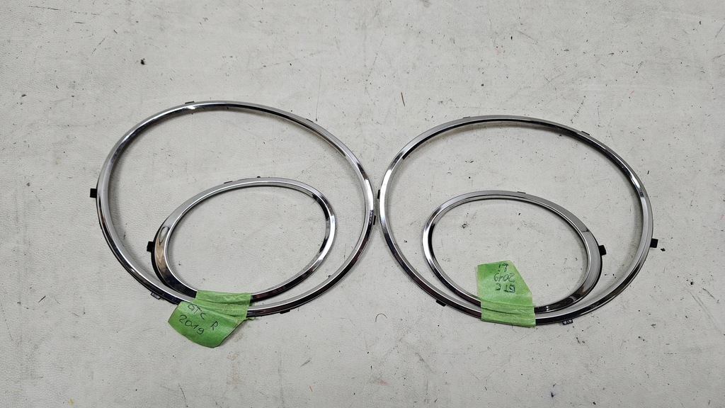 фото №1, Кольцо хром лампы левый bentley continental gt gtc