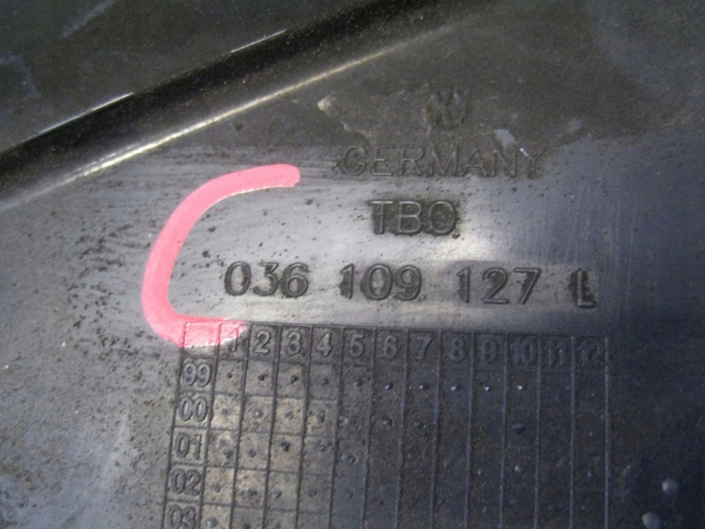 фото №6, Seat ibiza iii 6l 2002 корпус защита цепи распределительного вала