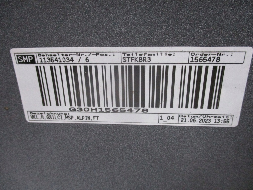 фото №10, Бампер bmw g31 6 pdc 23r lift m-pakiet задняя задний