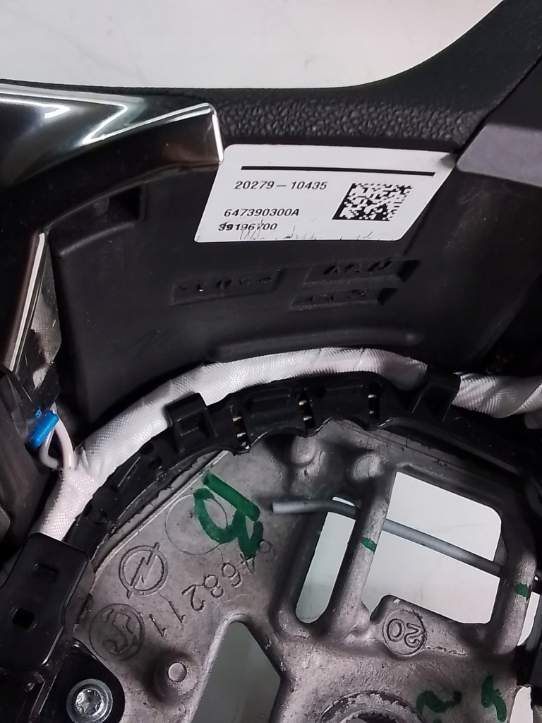 фото №5, M603 повітропровід підігрів шкіра multi opel corsa f 647390300