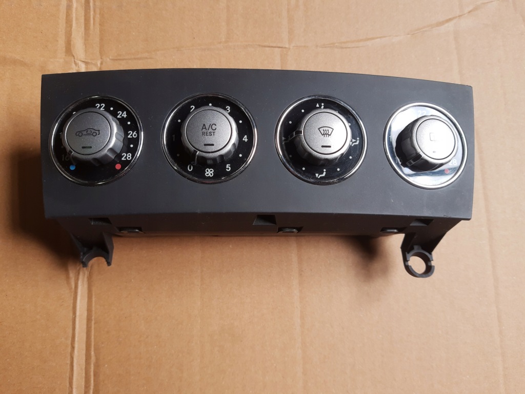 фото №3, Mercedes slk r171 панель кондиционера модуль