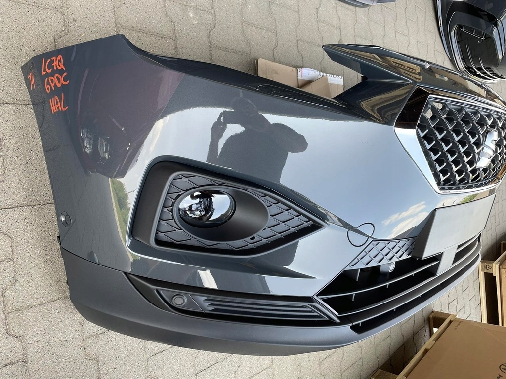 фото №12, Seat tarraco fr бампер перед 6pdc lc7q