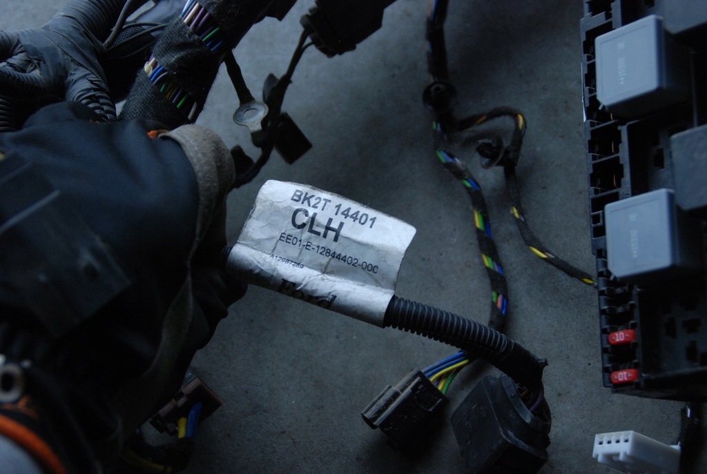 фото №7, Ford transit custom 2016 r электропроводка bk2t-14401-c