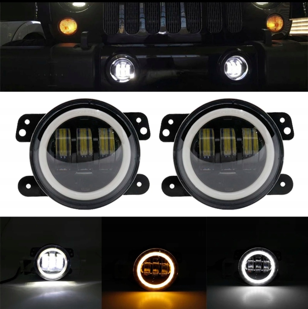 фото №1, Світло лампи денні 3w1 drl led jeep wrangler