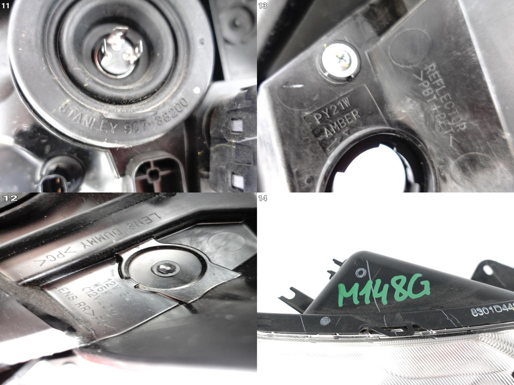 фото №12, Mitsubishi space star ii iii lift 20-23 лампа права звичайна протитуманна фара перед eu