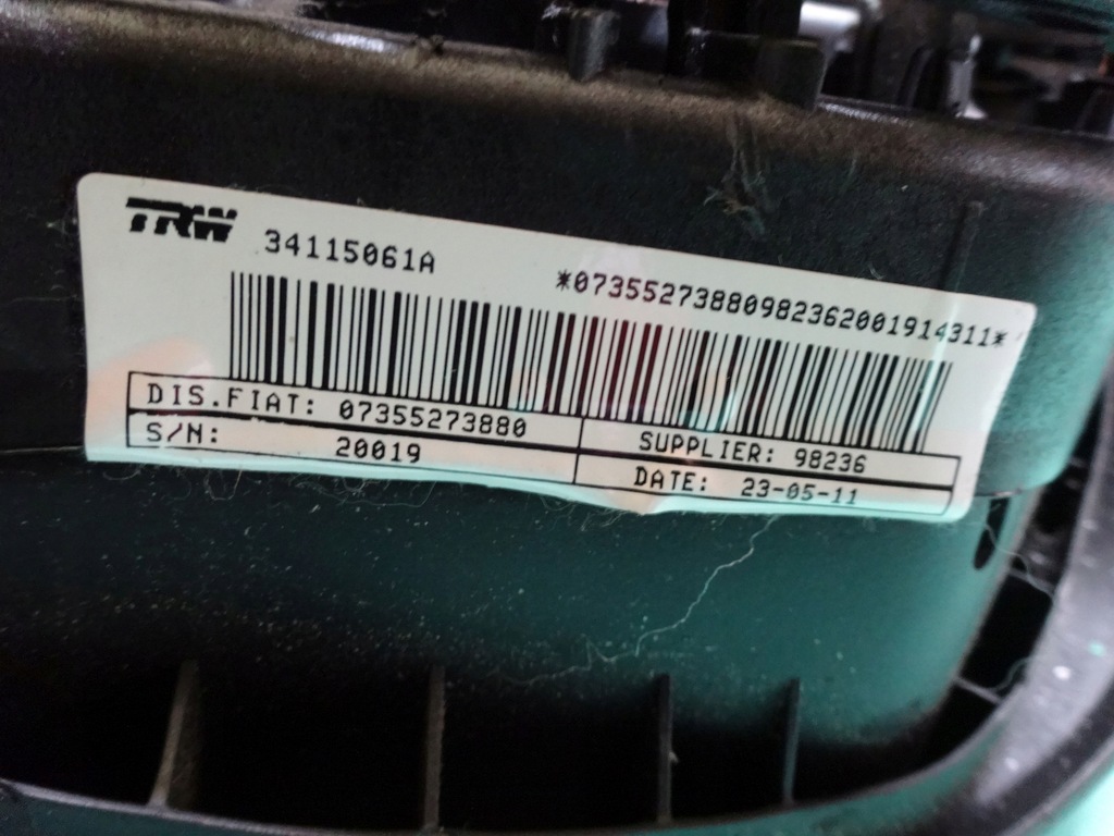 фото №4, Lancia delta se iii lift 1.4 b 13r подушка безпеки подушка водія 34115061a