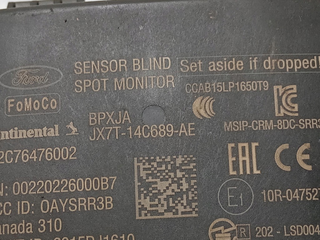 фото №5, Радар асистент поперечина руху ford puma mk2