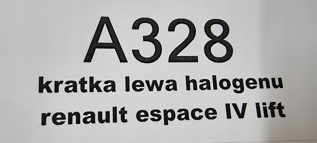 фото №4, Решітка ліва протитуманної фари renault espace iv lift