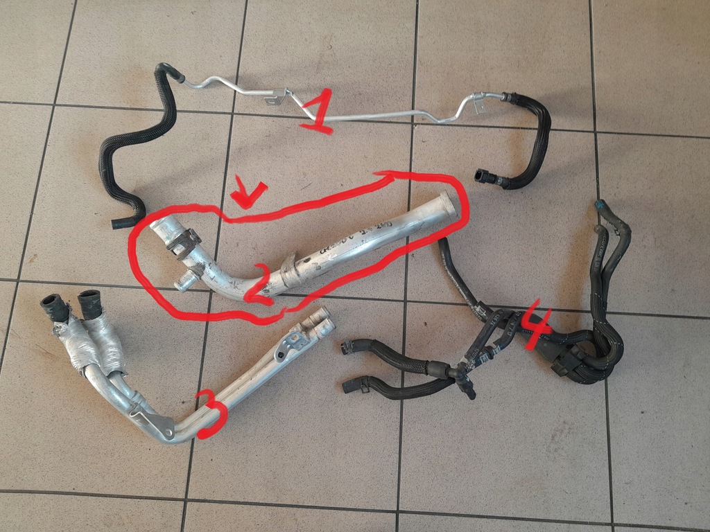 фото №1, Chrysler 200 ii 2015- 2.4l шланг трубка труба wąż вентиляція картера 05047484ad