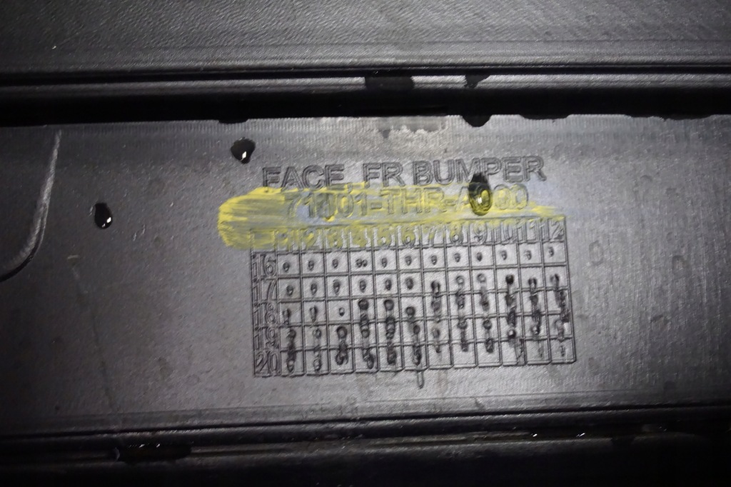 фото №13, Honda odyssey 2018 2019 2020 бампер перед передній usa