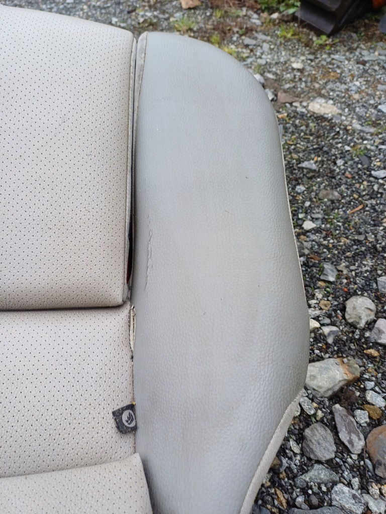 фото №14, Mercedes e-klasa w211 sedan заднее сиденье isofix foteliki dla dzieci