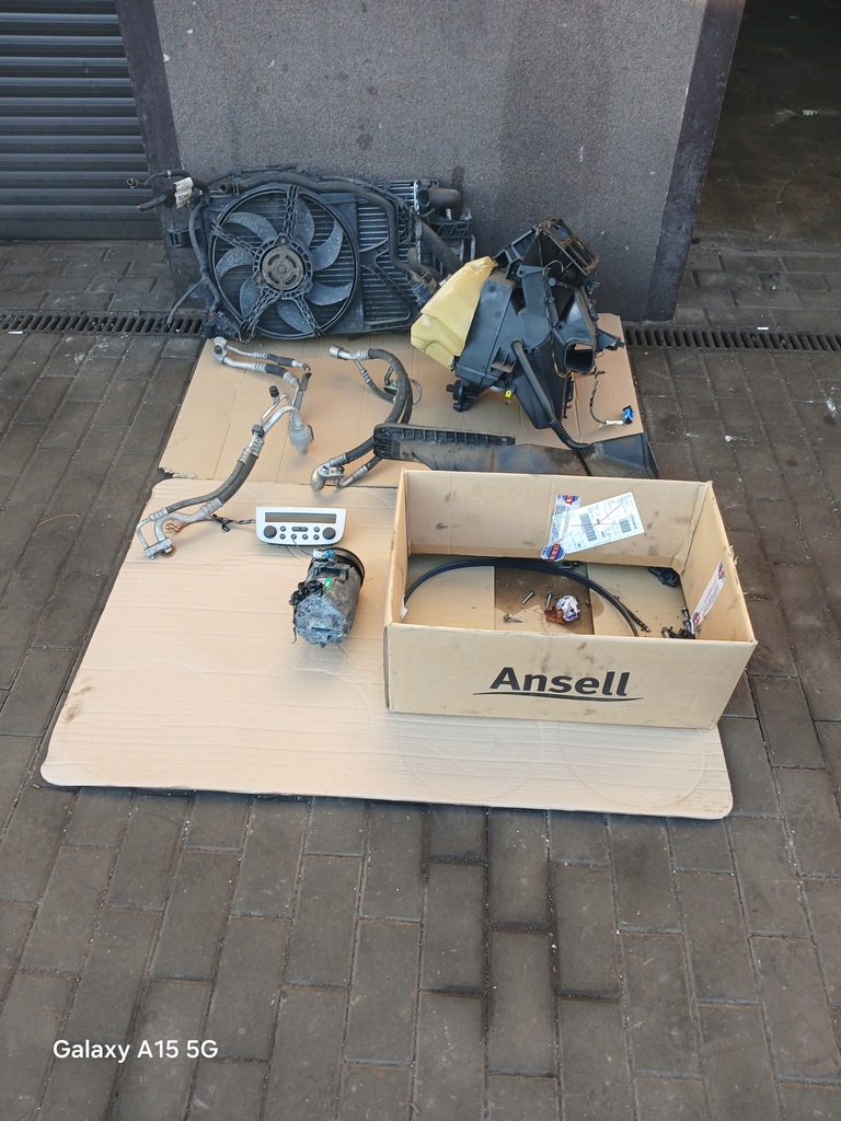 фото №1, Кондиционер комплектная opel corsa c 1.0