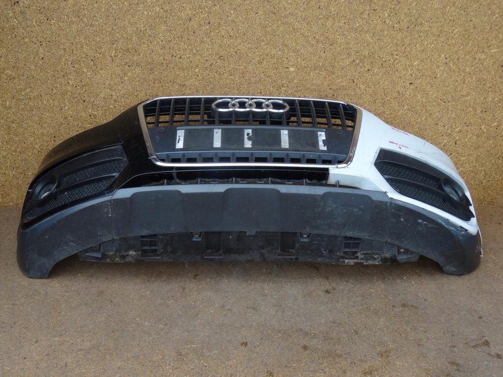 фото №11, Audi q3 8u 11-14 бампер перед передній решітка радіатора решітка радіатора протитуманні фари датчики pdc