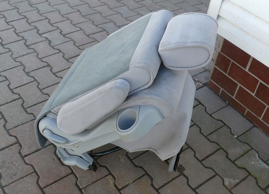 фото №9, Сиденье левый задняя ii ряд nissan quest iii 02-09