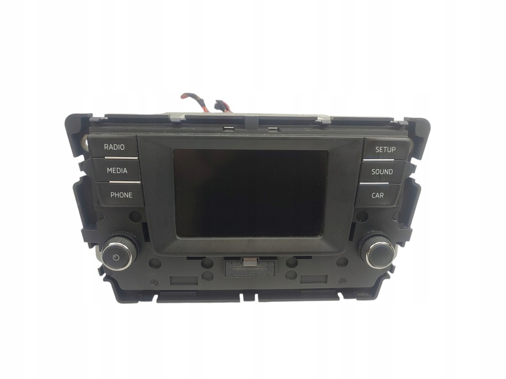 фото №1, Радіо радіопрогравач заводський skoda rapid 2012-2017 5ja035871a