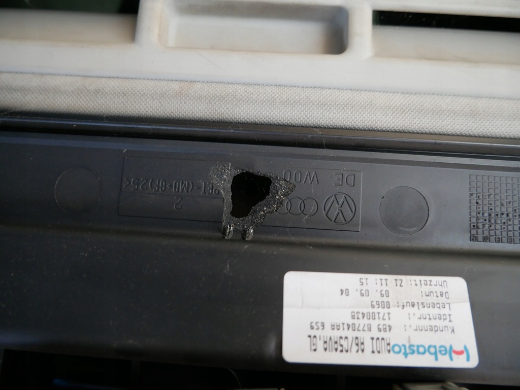 фото №10, Audi a6 c5 avant kombi люк стекло кровельная 8d0877255c 4b0959591h