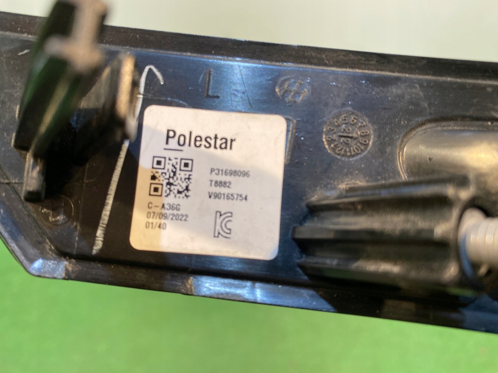 фото №13, Polestar ii 2 отражатель бампера лампа противотуманная led левая левый 31698096