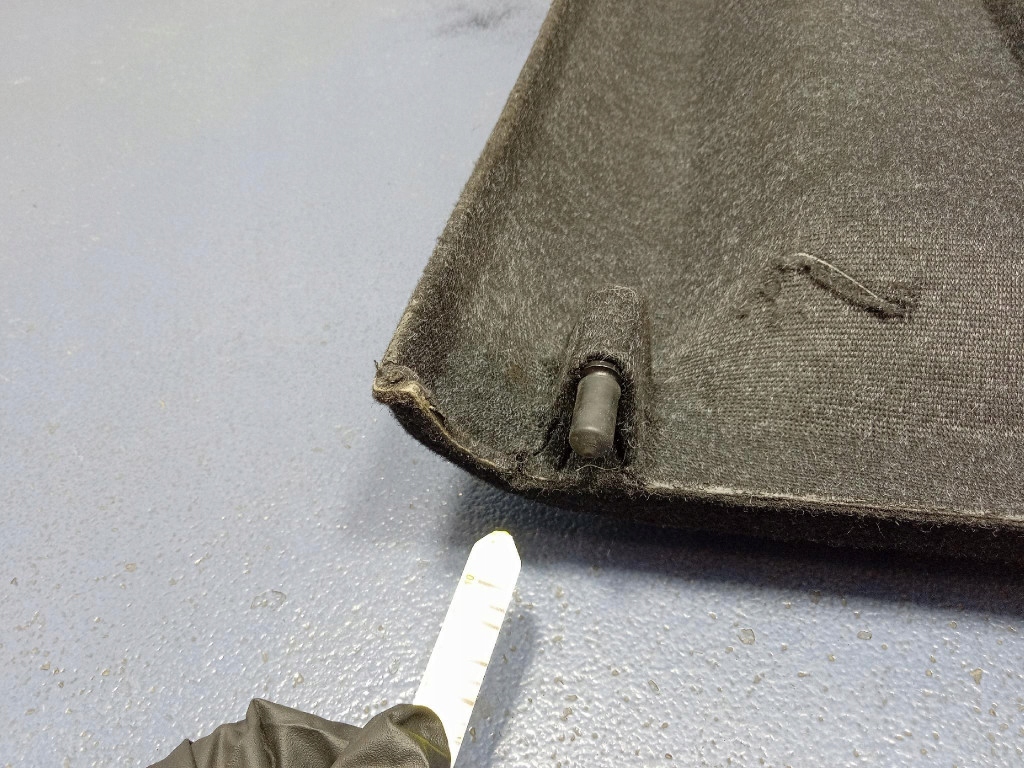 фото №6, Fiat grande punto 05- полка багажника шторка