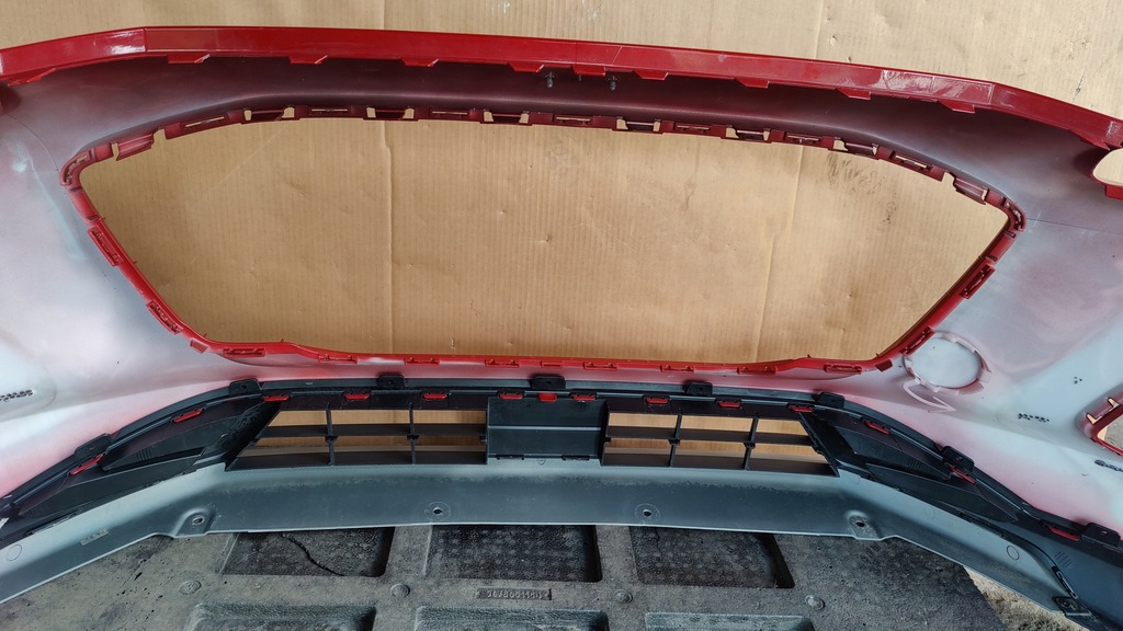 фото №8, Ford puma mk2 бампер перед червоний