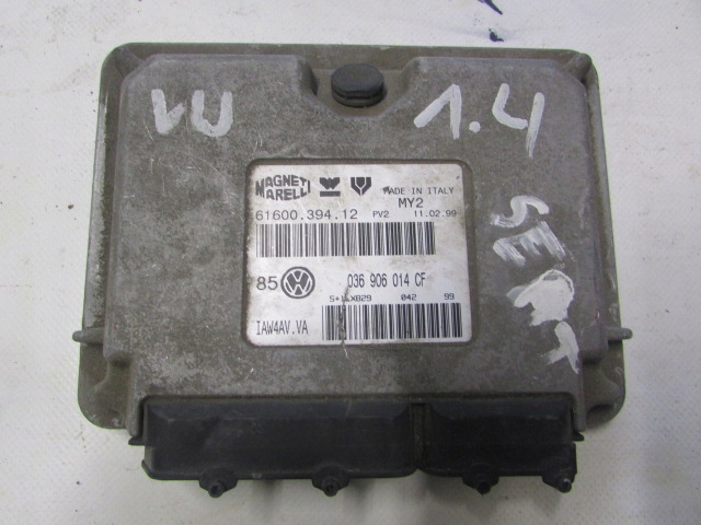 фото №1, Блок керування , бортовий комп'ютер двигуна vw golf iv 1,4