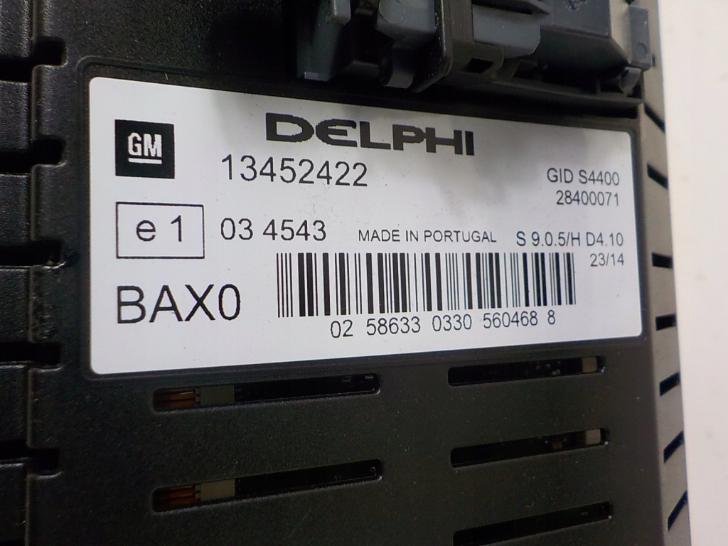 Купити Opel corsa d дисплей радіо годинник екран захист козирок рестайлінг