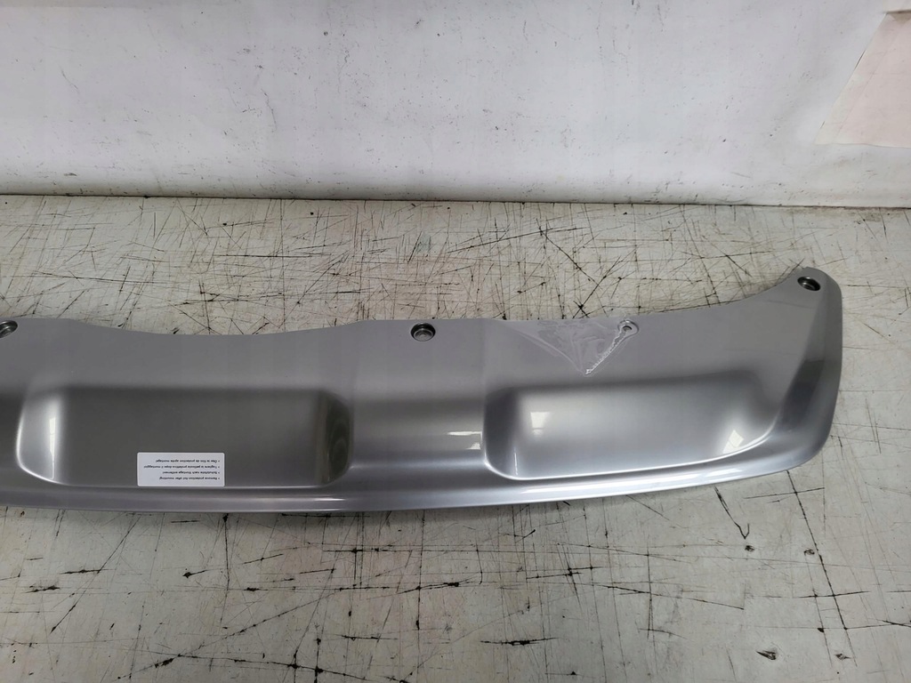 фото №6, Nissan qashqai j11 lift 17- накладка бампера спойлер задняя