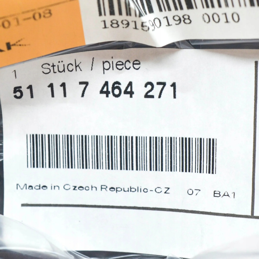 фото №8, Bmw 3 g20 зовнішня радіатор оливи двигуна шланг повітря 7464271