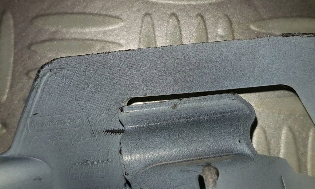 фото №15, Porsche cayman s 981 решётка бампера левая перед передняя рамка противотуманной фары pdc