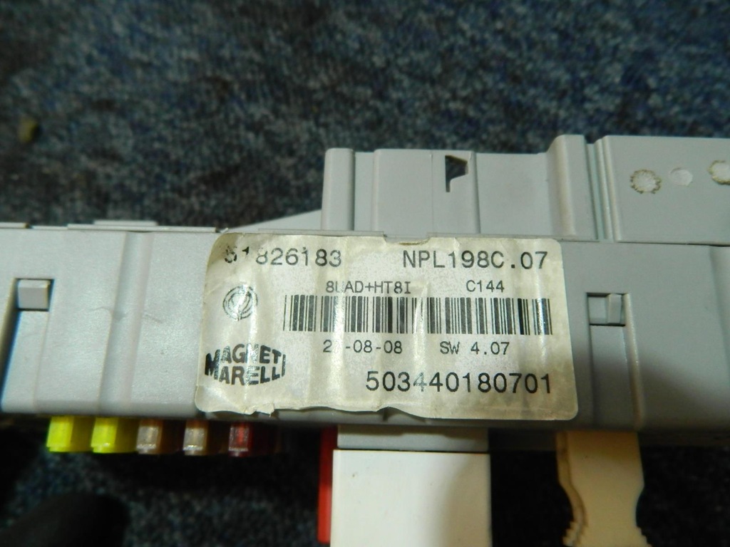 фото №11, Бортовой компьютер bsi ключ fiat bravo 2 2.0 16v m-jet