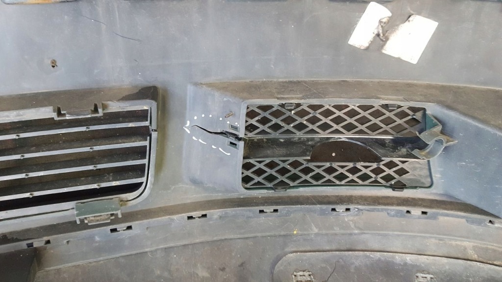 Бампер перед передній vw sharan рестайлінг  1,9 tdi lc6w в Україні