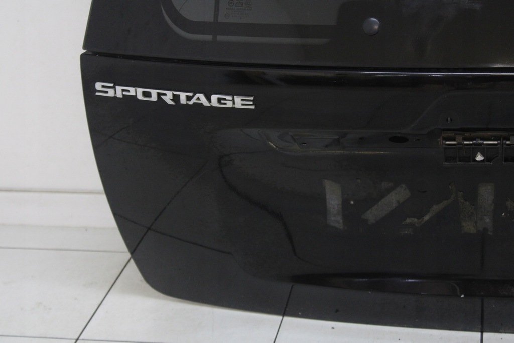 фото №8, Kia sportage ii 2 2004r- крышка багажника задняя задняя багажника 9p - код лакокрасочного покрытия
