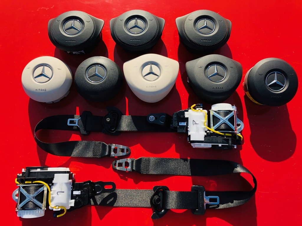 фото №8, Mercedes eqs w167 gle w213 lift подушка безопасности подушка воздушная водителя кожа