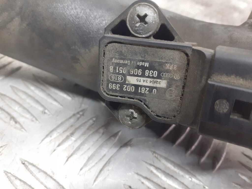 фото №4, Труба шланг интеркулер skoda octavia ii 1.9 tdi