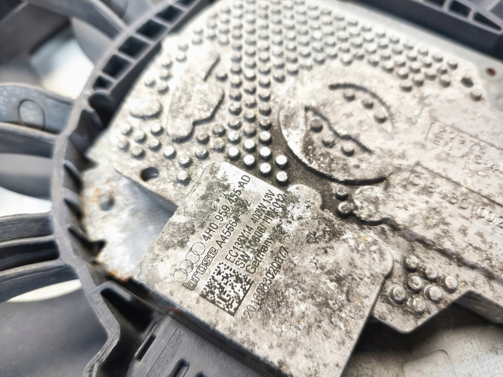 фото №14, Вентиляторы + корпус audi a4 a5 a6 a7 a8 4h0121003n popękana корпус