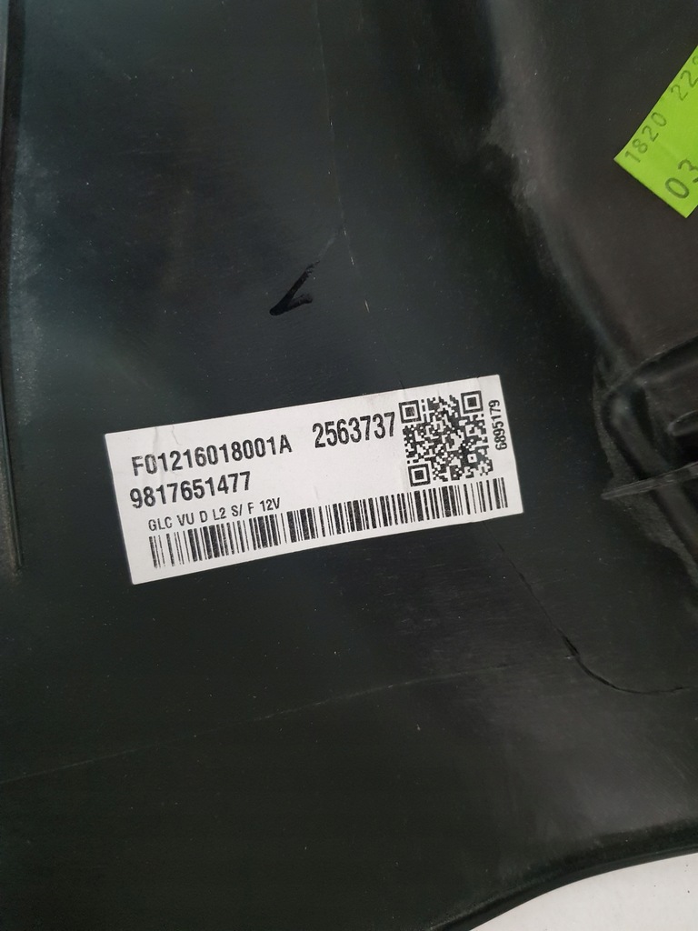 фото №9, Обшивка багажника правий задня 9817651477 opel combo e berlingo iv 21r eu