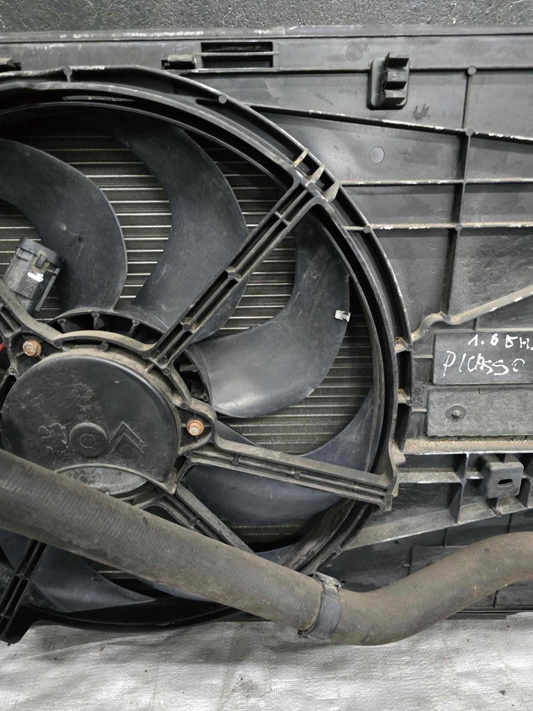 фото №8, Радіатор комплект citroen c4 picasso ii 1.6 ehdi 9673628780