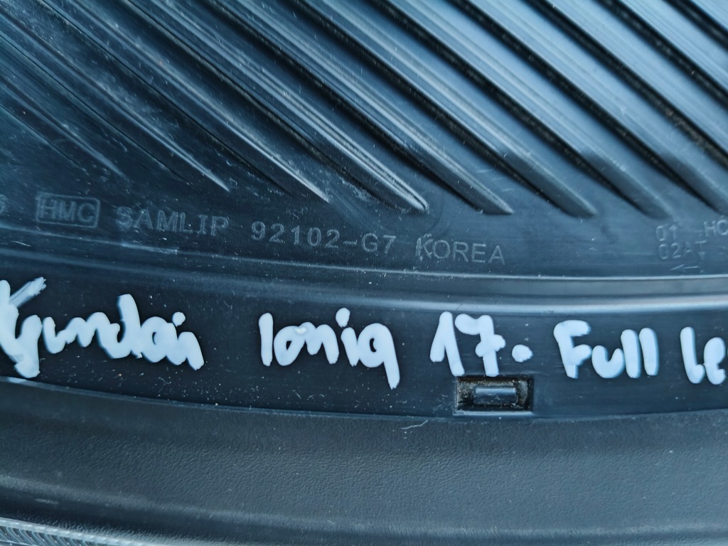 фото №10, Лампа права фара hyundai ioniq 17- full led