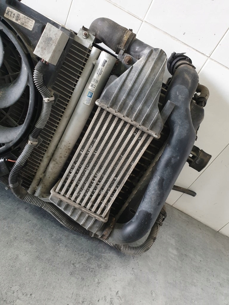 фото №6, Комплект радиатор astra iii h 1,7cdti вентиляторы