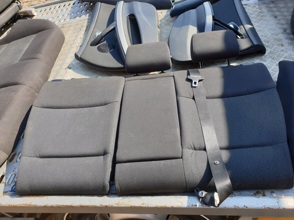 фото №3, Сидіння салон заднє сидіння обшивки bmw e91 europa комплект